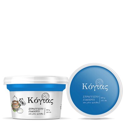 ΚΟΓΙΑΣ ΓΙΑΟΥΡΤΙ ΣΤΡΑΓΓΙΣΤΟ ΑΓΕΛΑΔΟΣ 8% 1KG