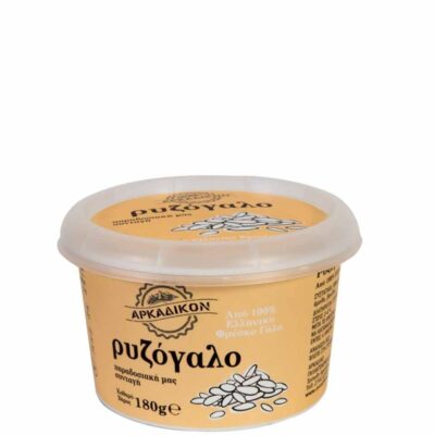 ΑΡΚΑΔΙΚΟΝ ΡΥΖΟΓΑΛΟ ΜΕ ΣΤΕΒΙΑ 180GR