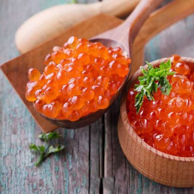 CAVIAR HOUSE PRUNIER SALMON ROE 100GR