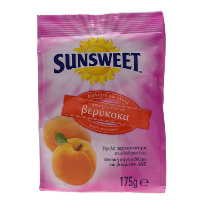 SUNSWEET ΒΕΡΙΚΟΚΑ ΑΠΟΞΗΡΑΜΕΝΑ 175GR