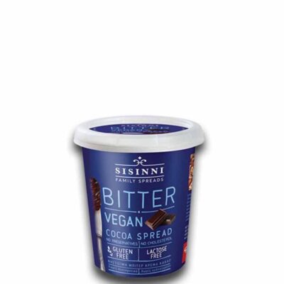 SISSINI ΚΡΕΜΑ BITTER VEGAN ΚΑΚΑΟ 400GR