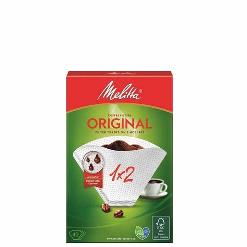 MELITTA ΦΙΛΤΡΑ ΚΑΦΕ 1Χ2 40ΤΜΧ