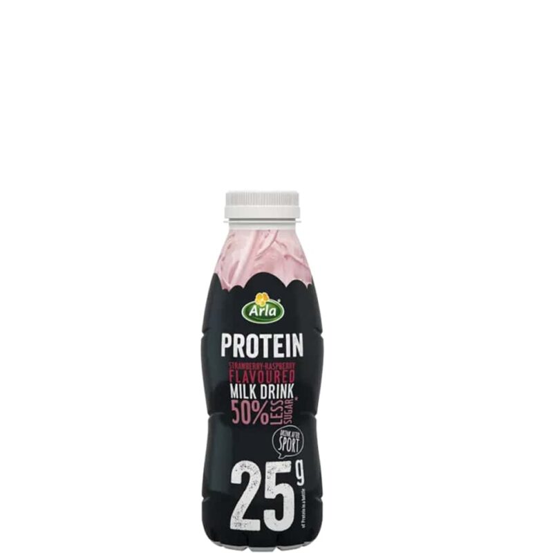 ARLA PROTEIN 50% ΛΙΓΟΤΕΡΗ ΖΑΧΑΡΗ ΦΡΑΟΥΛΑ 500GR