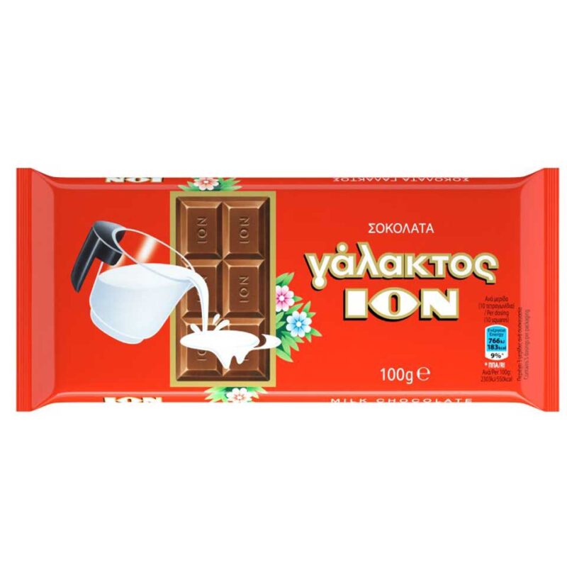 ΙΟΝ ΣΟΚΟΛΑΤΑ ΓΑΛΑΚΤΟΣ 100GR