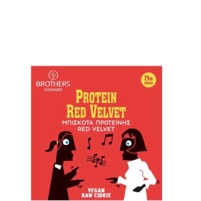 BROTHERS ΜΠΙΣΚΟΤΟ PROTEIN RED VELVET 70GR