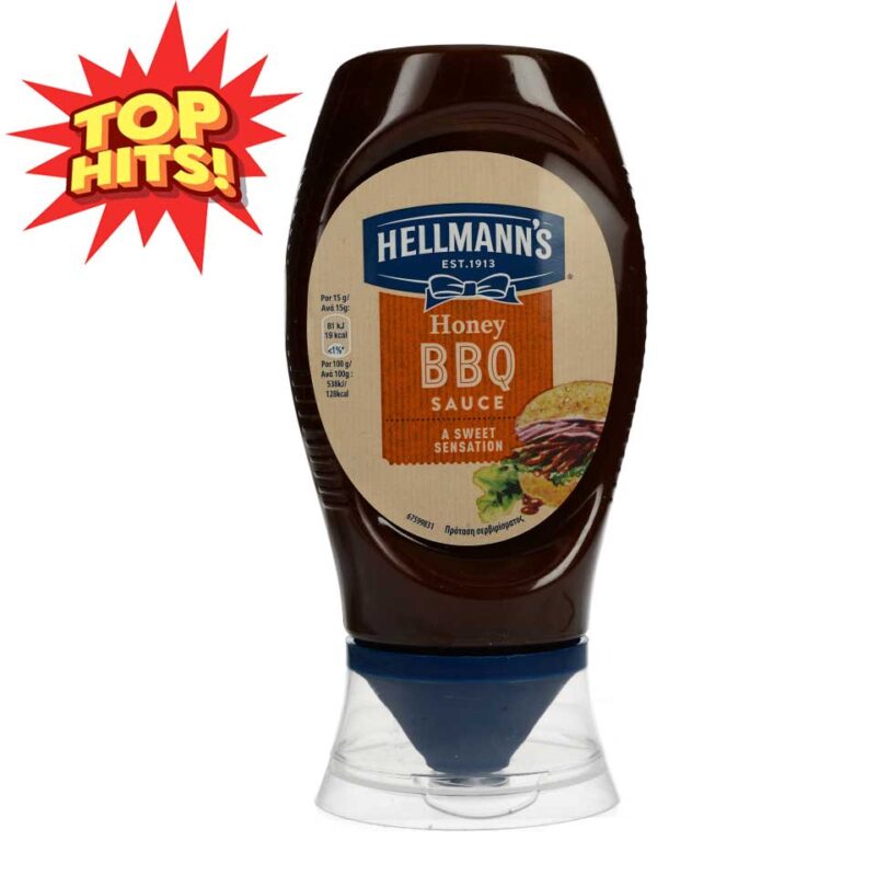 HELLMANNS ΣΑΛΤΣΑ BARBEQUE ΜΕΛΙ 250ML