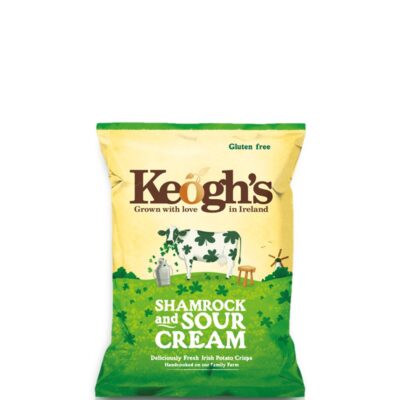 KEOGH'S ΠΑΤΑΤΑΚΙΑ SHAMROCK- SOUR CREAM 125GR