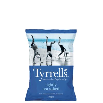 TYRRELL'S ΠΑΤΑΤΑΚΙΑ LIGHTLY SEA SALT 150GR