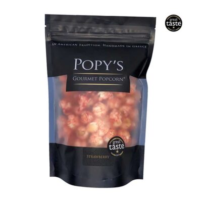 POPY'S GOURMET POPCORN STRAWBERRY CARAMELCORN 95GR