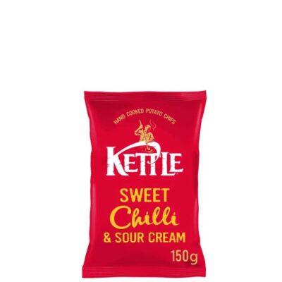 KETTLE ΤΣΙΠ SWEET CHILI&SOUR CREAM 130GR