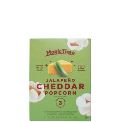 MAGIC TIME JALAPENO CHEDDAR POPCORN 240GR