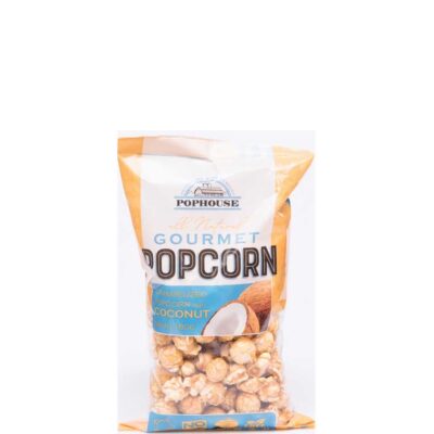 POPHOUSE POPCORN CARAMEL WITH COCONUT 180GR