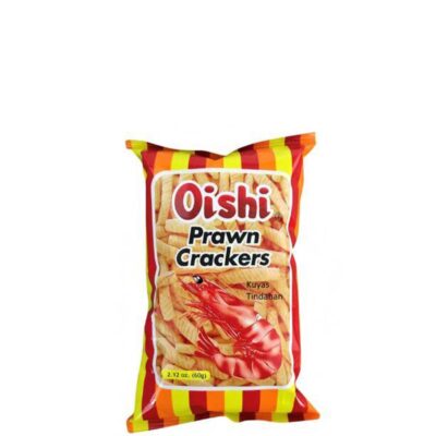 OISHI CRACKERS ΓΑΡΙΔΑΣ 60GR