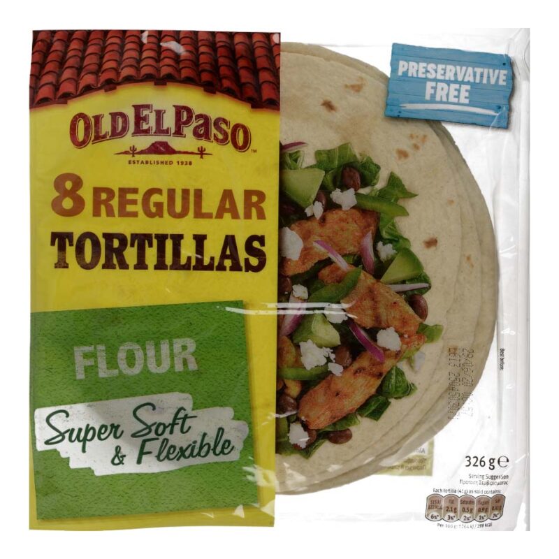 OLD EL PASO ΤΟΡΤΙΓΙΕΣ 326GR