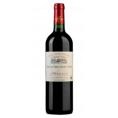 CHATEAU DES TROIS TOURS BORDEAUX ΕΡΥΘΡΟΣ ΟΙΝΟΣ 750ML