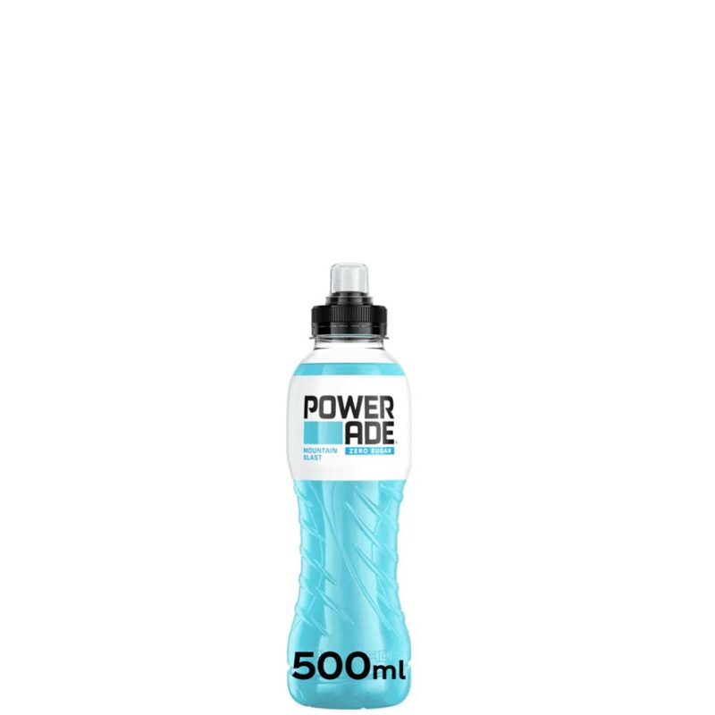 POWERADE MOUNTAIN BLAST ENERGY DRINK NO SUGAR 500ML