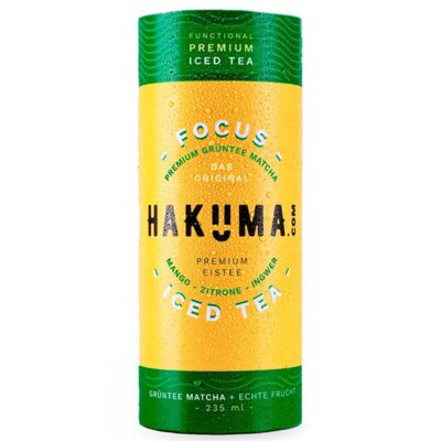 HAKUMA ΚΡΥΟ ΤΣΑΙ MATCHA FOCUS 330ML