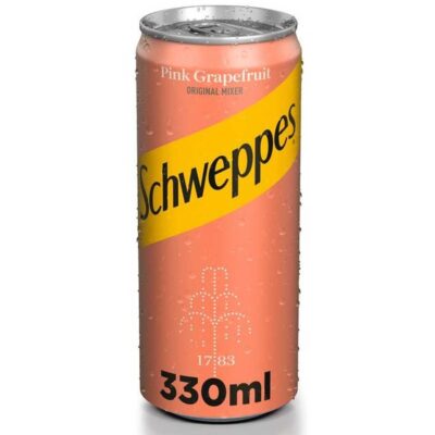 SCHWEPPES PINK GRAPEFRUIT 330ML