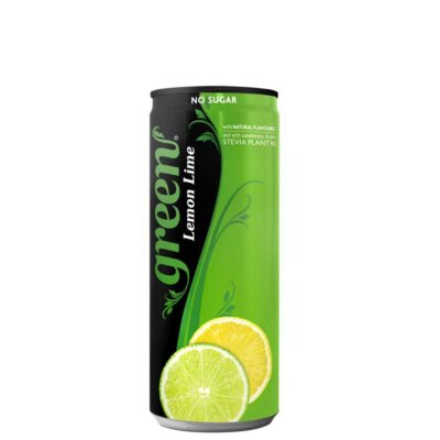 GREEN  LEMON LIME (ΓΚΑΖΟΖΑ) CAN 330ML