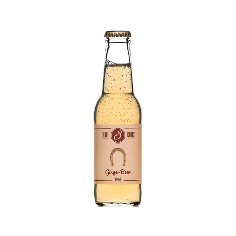 THREE CENTS GINGER BEER 200ML