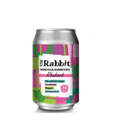 PUNK RABBIT KOMBUCHA PHUBARB 330ml