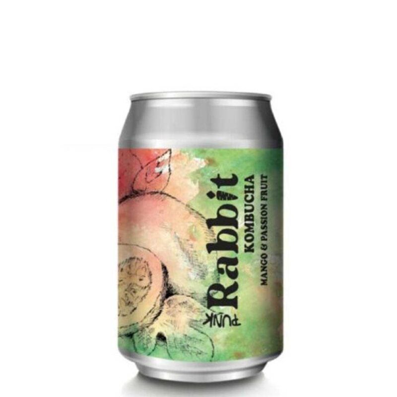 PUNK RABBIT KOMBUCHA MANGO & PASSION FRUIT 330ml