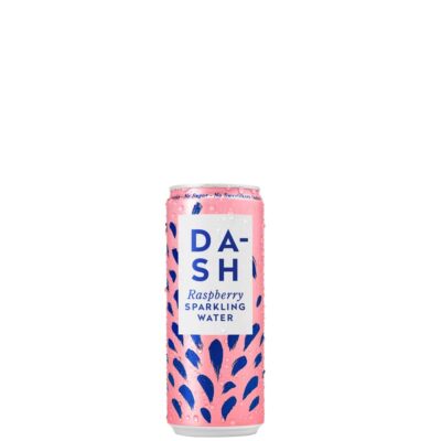 DASH RASBERRY SPARKLING WATER 330ML