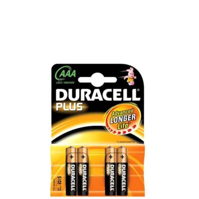 DURACELL ΜΠΑΤΑΡΙΕΣ ΑΛΚΑΛΙΚΕΣ PLUS AA(4 TEM)