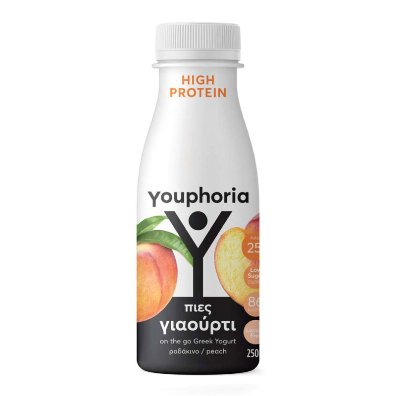 ΜΑΝΔΡΕΚΑΣ YOUPHORIA ΡΟΔΑΚΙΝΟ 250ML