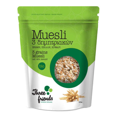 THREE FRIENDS MUESLI 3 ΔΗΜΗΤΡΙΑΚA 500GR