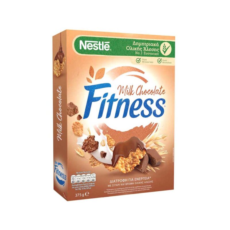 FITNESS ΔΗΜΗΤΡΙΑΚΑ ΜΕ ΣΟΚΟΛΑΤΑ ΓΑΛΑΚΤΟΣ 375GR