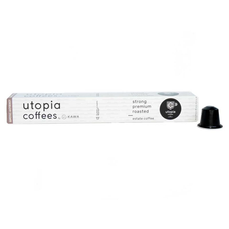 UTOPIA ESPRESSO STRONG ALUMINIUM 10ΚΑΨ