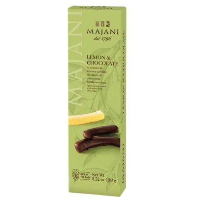 MAJANI LEMON & CHOCOLATE STICKS 100GR