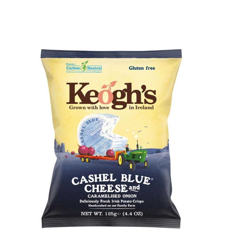 KEOGH'S ΠΑΤΑΤΑΚΙΑ BLUE CHEESE&ONIONS 125GR