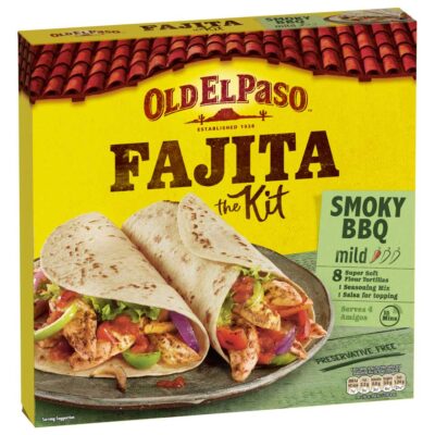 OLD EL PASO FAHITA DINNER KIT 500GR