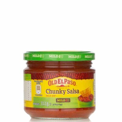 OLD EL PASO CHUNKY SALSA DIP MILD 312GR