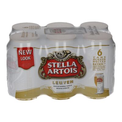 STELLA ARTOIS ΜΠΥΡΑ ΚΟΥΤΙ 330ML