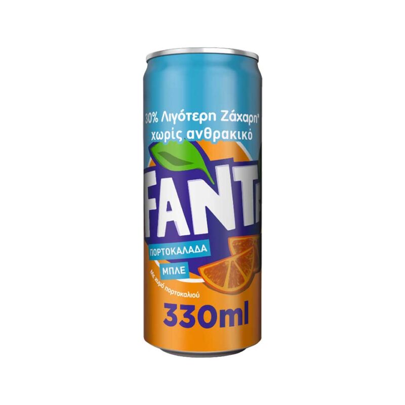 FANTA ΠΟΡΤΟΚΑΛΑΔΑ ΜΠΛΕ 330ML