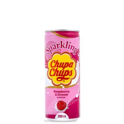 CHUPA CHUPS ΑΝΑΨΥΚΤΙΚΟ RASPBERRY&CREAM 250ML