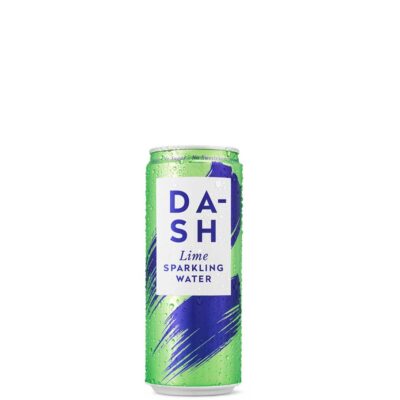 DASH LIME SPARKLING WATER 330ML