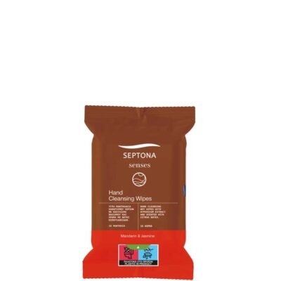 SEPTONA SENSES HAND WIPES MANDARIN 15ΤΕΜ.