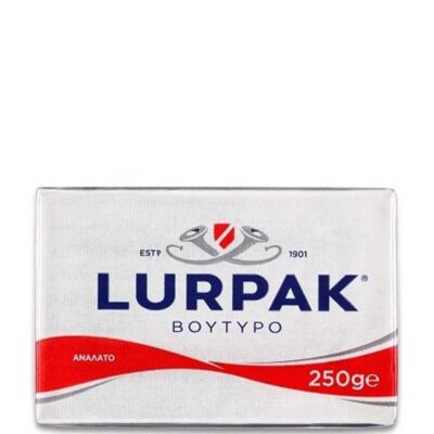 LURPAK ΒΟΥΤΥΡΟ ΑΝΑΛΑΤΟ ΑΛΟΥΜΙΝΟΧΑΡΤΟ 250GR