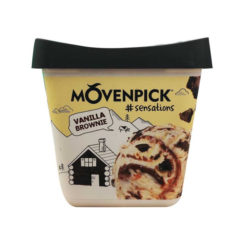 MOVENPICK VANILLA BROWNIE 500ML