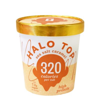 HALO TOP ΠΑΓΩΤΟ SEA SALT CARAMEL 473ML