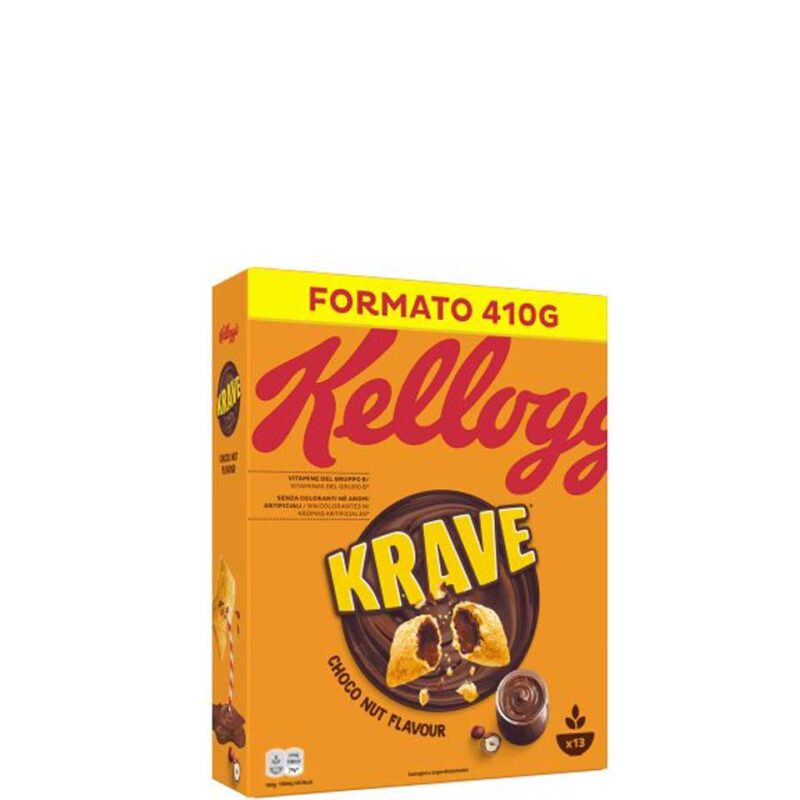 KELLOGG'S KRAVE ΠΡΑΛΙΝΑ ΦΟΥΝΤΟΥΚΙΟΥ 410GR