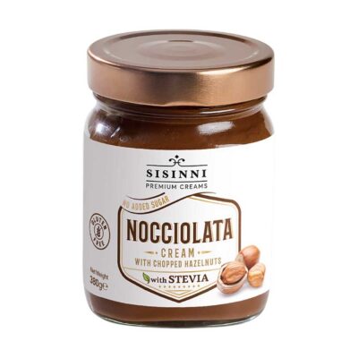 SISSINI ΑΛΕΙΜΜΑ NOCCIOLATA STEVIA 380GR