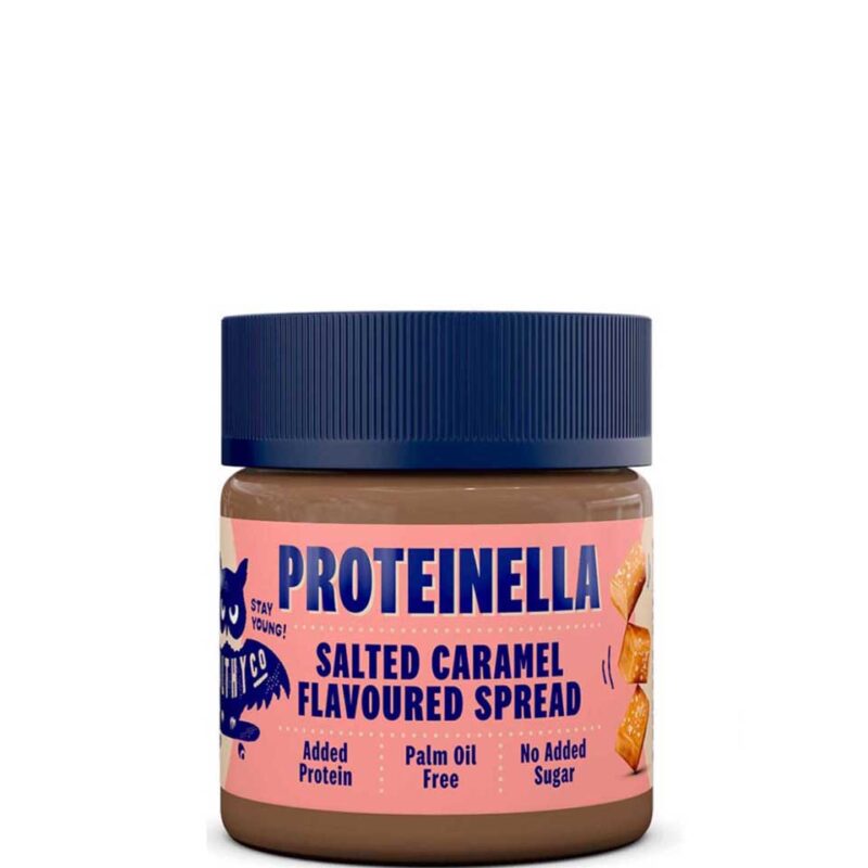 HEALTHY CO ΠΡΑΛΙΝΑ PROTEINELA ΑΛΑΤΙΣΜΕΝΗ ΚΑΡΑΜΕΛΑ 200GR