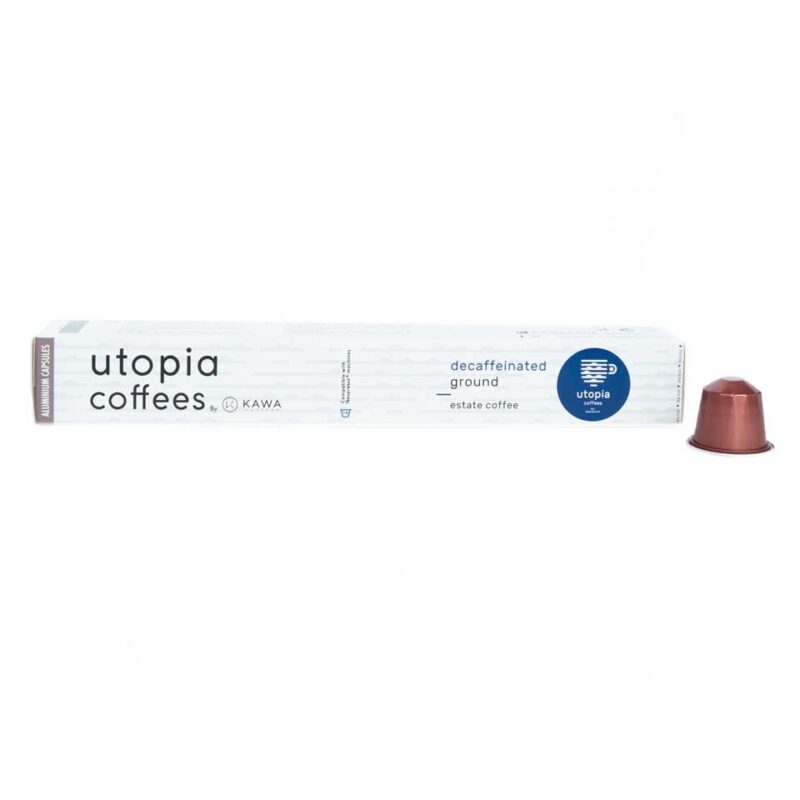 UTOPIA ESPRESO DECAF ALUMINIUM 10ΚΑΨ