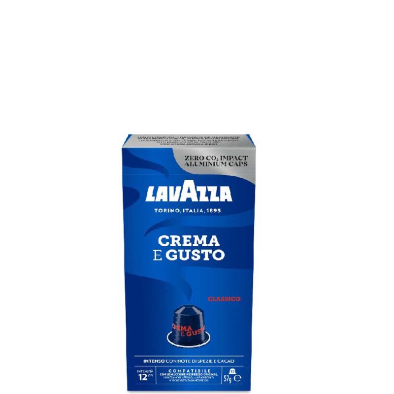 LAVAZZA ΚΑΨΟΥΛΕΣ ESPRESSO CREMA E GUSTO 10ΚΑΨ 57GR