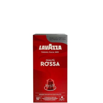 LAVAZZA ΚΑΨΟΥΛΕΣ ESPRESSO QUALITA ROSSA 10ΚΑΨ 57GR